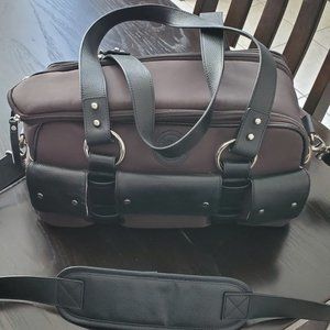 Jill-e Black & Espresso Camera bag/purse